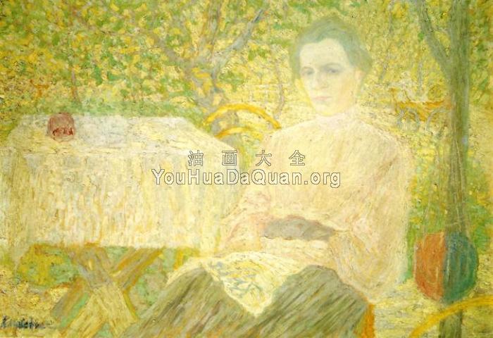 Portrait of a Member of the Artist's Family - 卡兹米尔·马列维奇